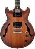 Tobacco Flat Semi-Hollow-Body Electric Guitar Q6775