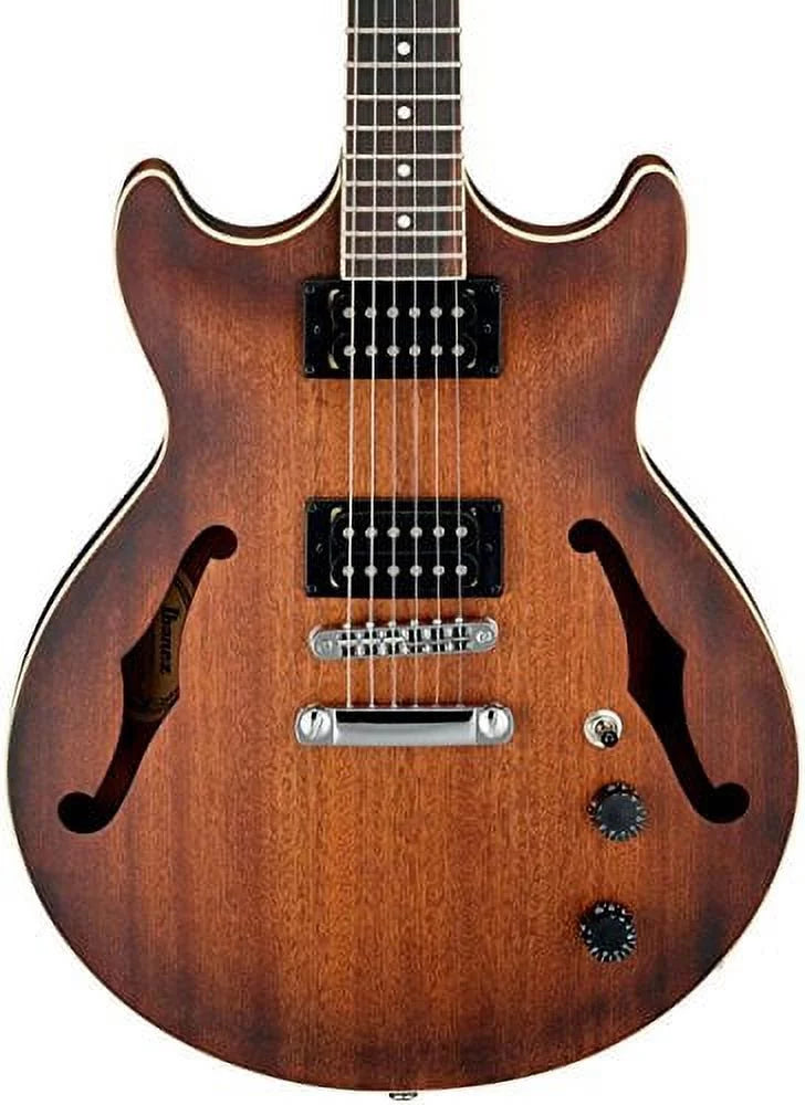 Tobacco Flat Semi-Hollow-Body Electric Guitar Q6775