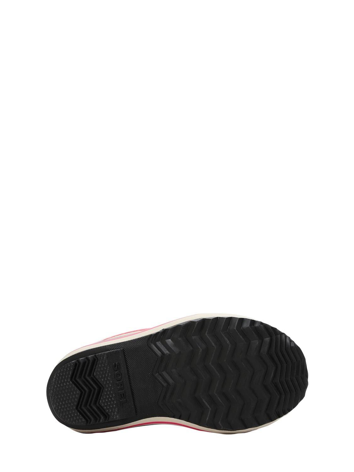 Kids Waterproof Nylon Canvas Boots Pink 11 H809663