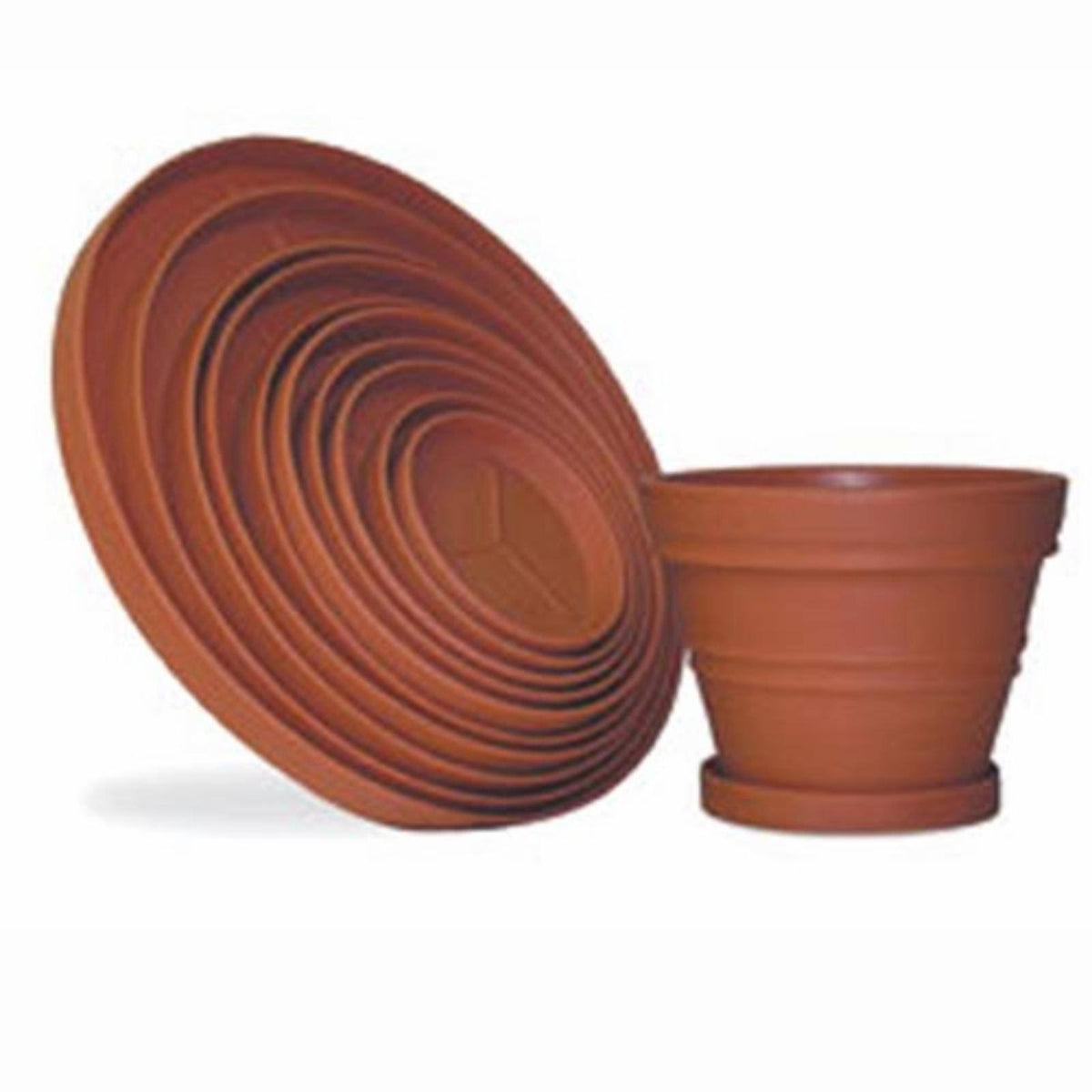 Round Resin Planter Saucers P25475