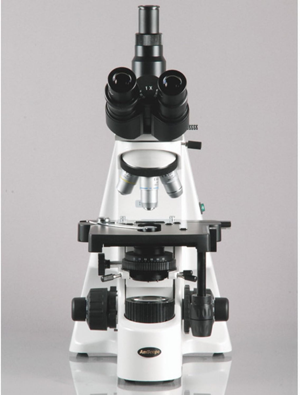 Digital Trinocular Compound Microscope, 40X-2500X Magnification, 5MP Camera C600235