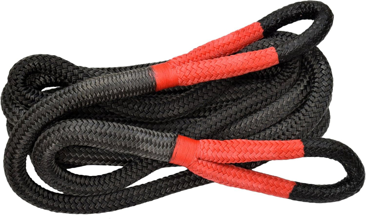 1"×20ft Orange Kinetic Recovery Tow Rope C555566