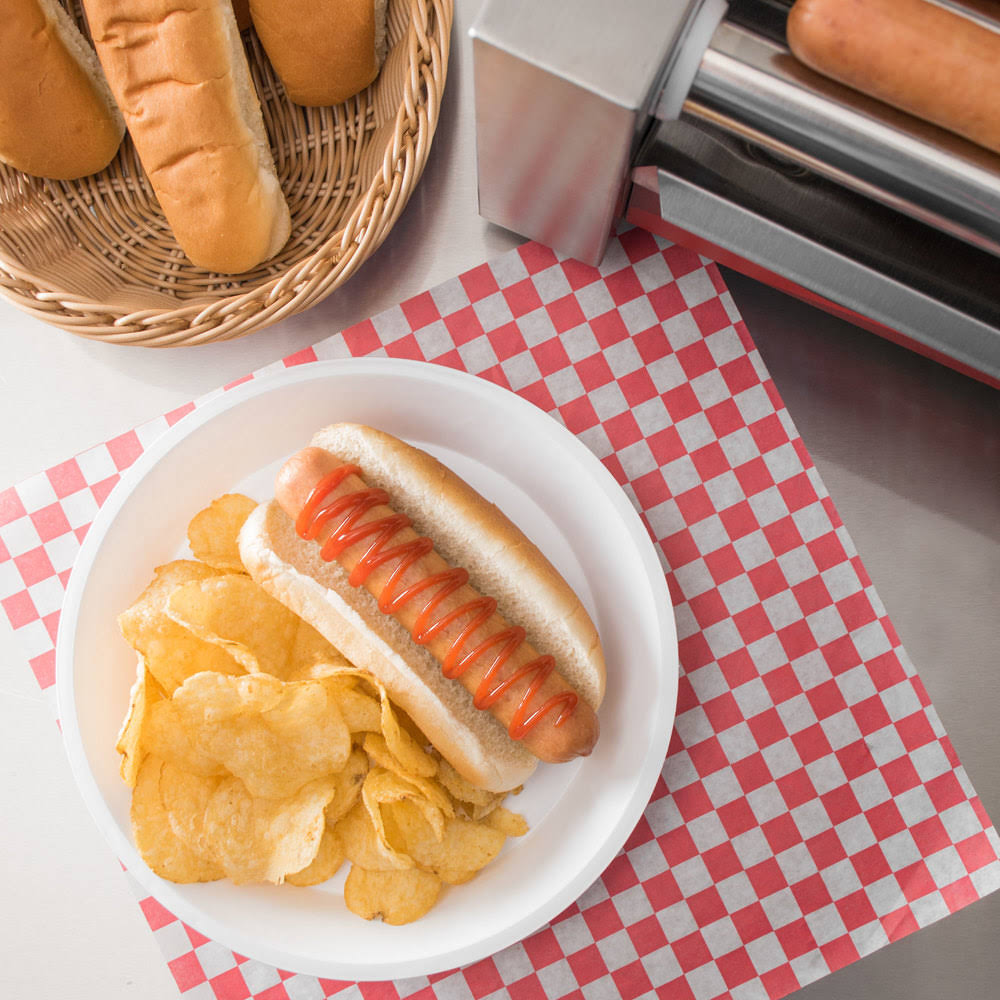 8/1 Jumbo Meat Franks - 96/Case I94079