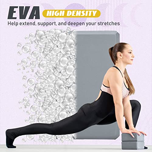 6 Pack Eva Foam Yoga Blocks D91517