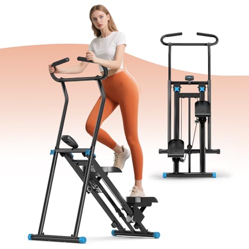 Compact Vertical Stepping Exercise Equipment with LCD Monitor U21312