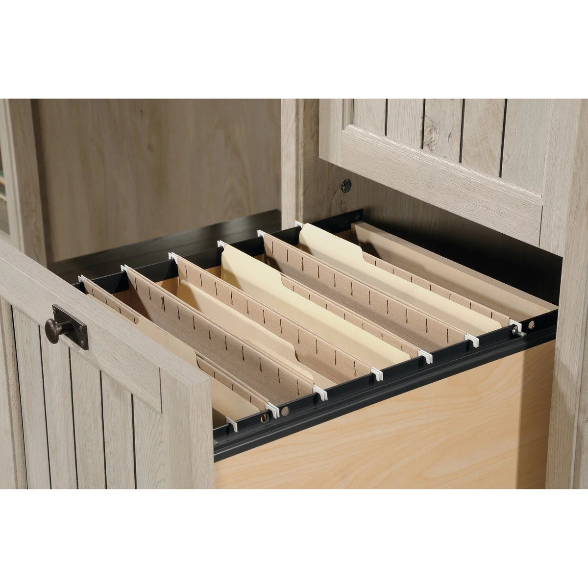 Computer Desk, Chalked Chestnut Finish V852133
