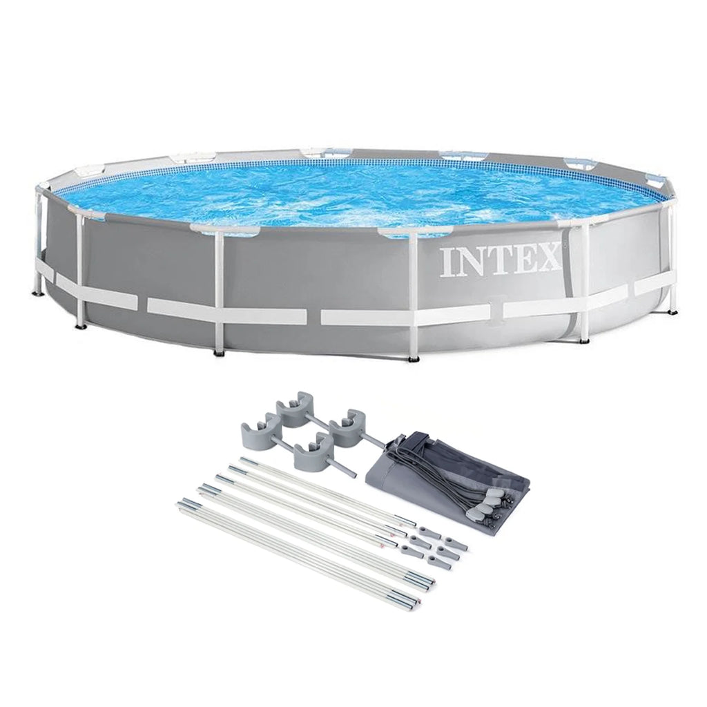 10ft x 30in Metal Frame Above Ground Swimming Pool W10033
