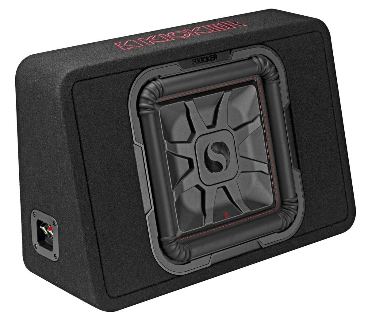 12 inch 4 Ohm 600W RMS Truck Subwoofer Enclosure, Black V395292