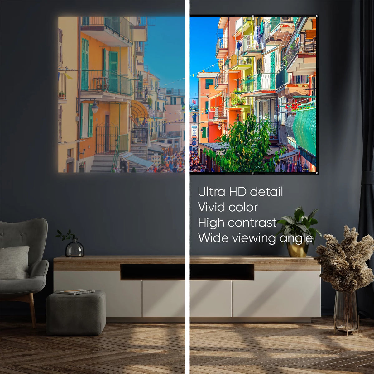 Indoor/Outdoor Folding Projector Screen R119815