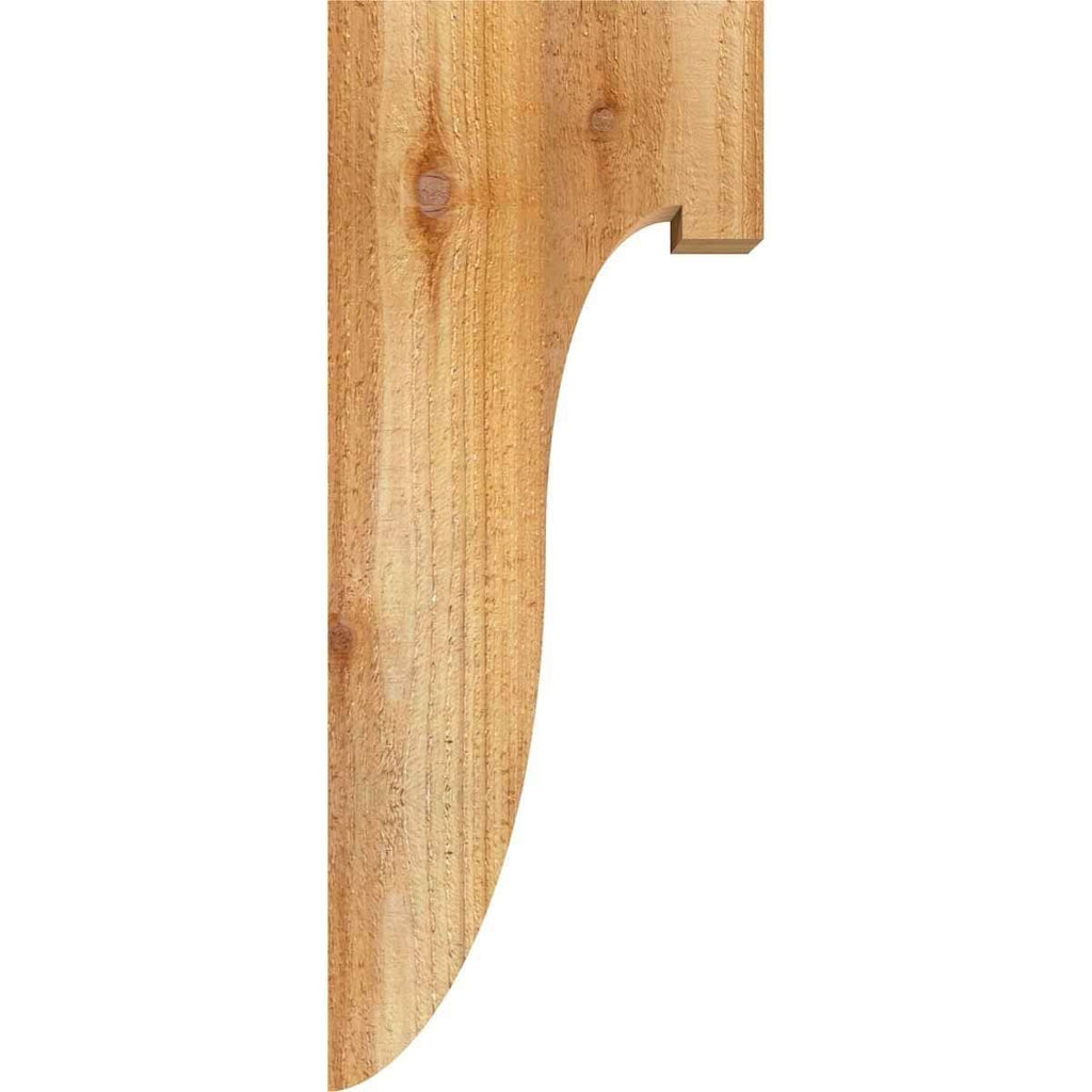 Rough Sawn Corbel, Western Red Cedar L30779