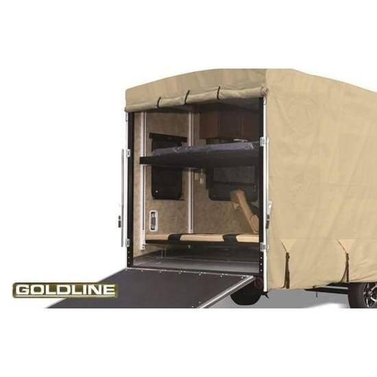 Tan Toy Hauler Trailer Cover O8660
