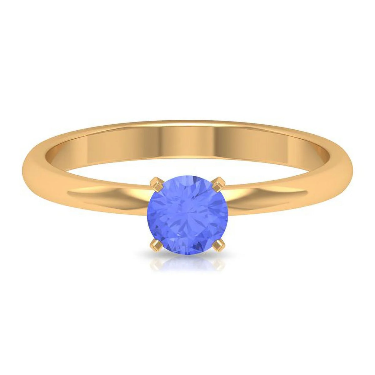 14K Yellow Gold Solitaire Ring Z82494