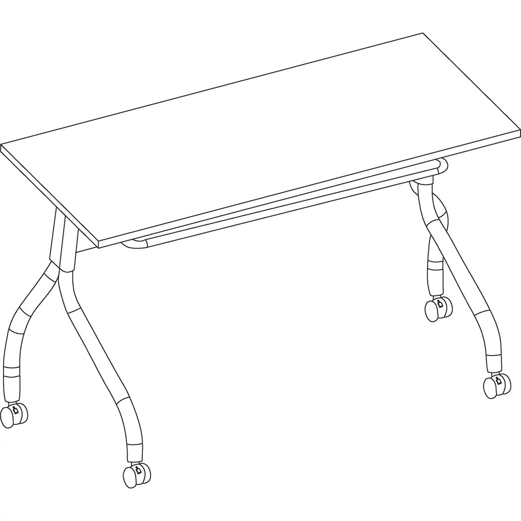 Espresso Black Training Table T378753
