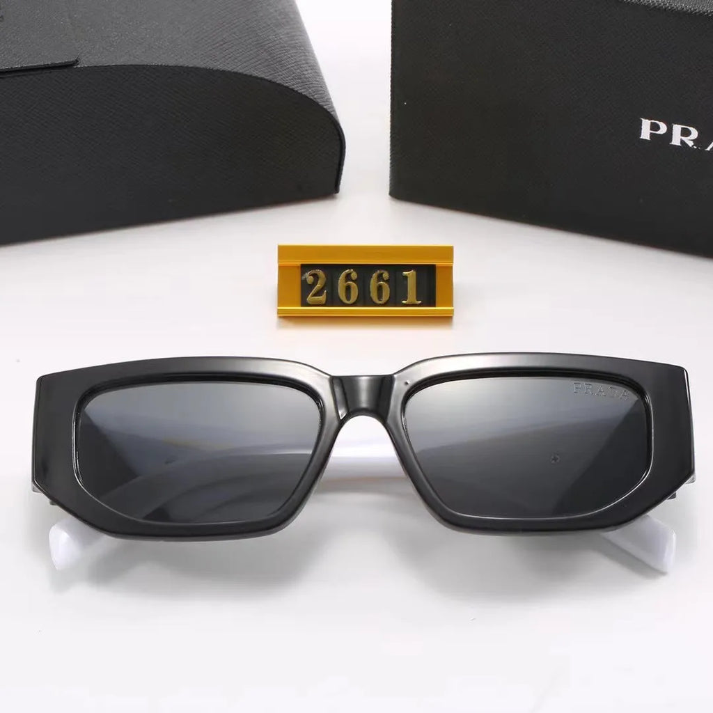 PA Letter Two-Tone Sunglasses Z9765