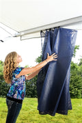 54" x 120" Blue RV Awning Shade Kit R224