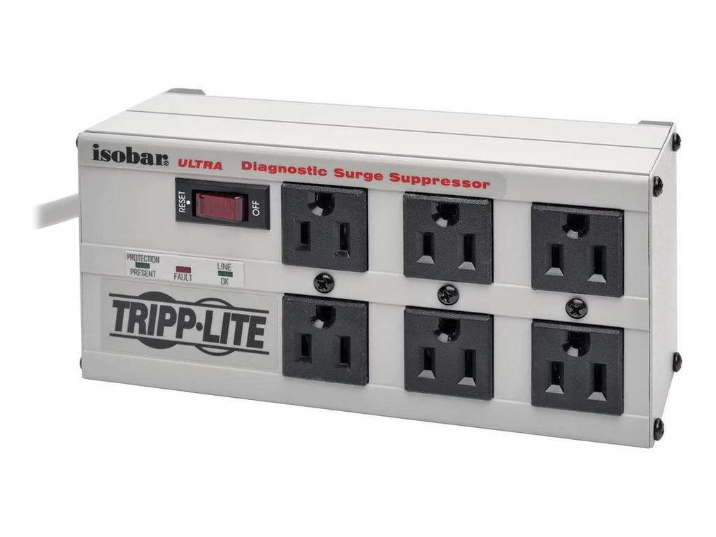 6 Outlets 3330 Joules Surge Suppressor X186