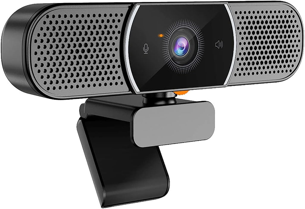 3-in-1 Full HD 1080P Conference Webcam with Microphone, Speakers, Privacy Cover, Wide Angle USB Video Conference Camera N656