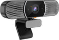 3-in-1 Full HD 1080P Conference Webcam with Microphone, Speakers, Privacy Cover, Wide Angle USB Video Conference Camera N656