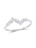 Baguette Diamond Stackable Band Ring 1/6 Cttw W660737