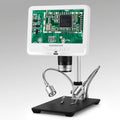 Digital Microscope 7 Inches LCD 1080P 200X Magnification Soldering Tool K66494