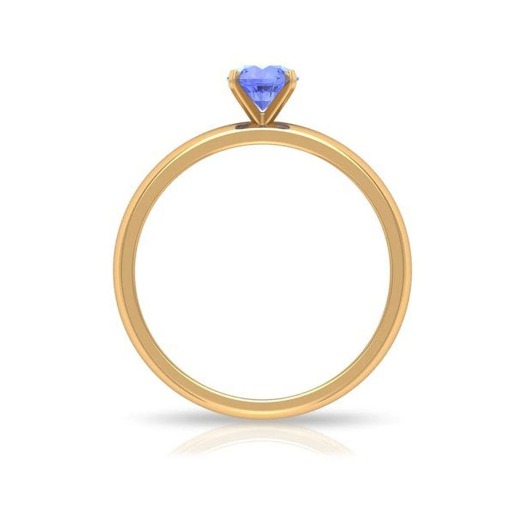 14K Yellow Gold Solitaire Ring Z82494