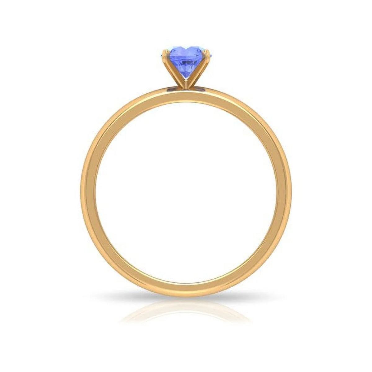 14K Yellow Gold Solitaire Ring Z82494
