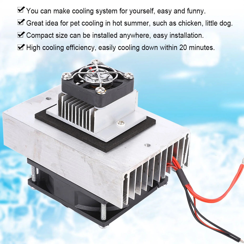 12V Semiconductor Cooling System Fan Kit A1780