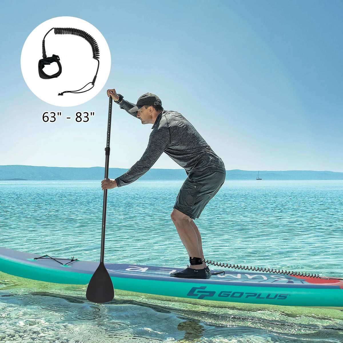 10.5ft Inflatable Stand Up Paddle Board B378439