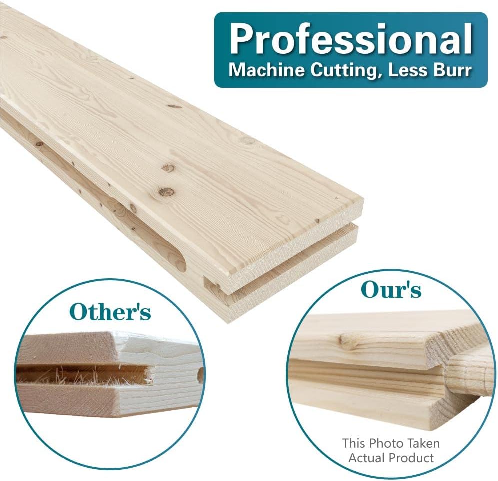 Solid Spruce Wood Sliding Barn Door Slab W68488