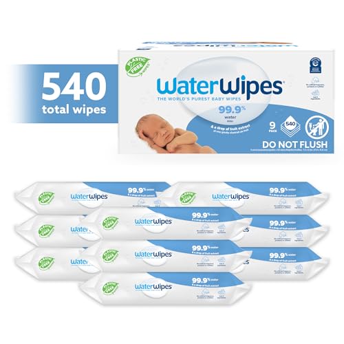 Plastic-Free Unscented Baby Wipes, 60 Count (Pack of 12) I71786