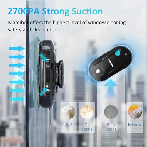 Black Automatic Window Cleaner Robot Q498856