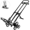 Portable Stair Climbing Folding Cart Hand Truck with Backup Wheels T21170