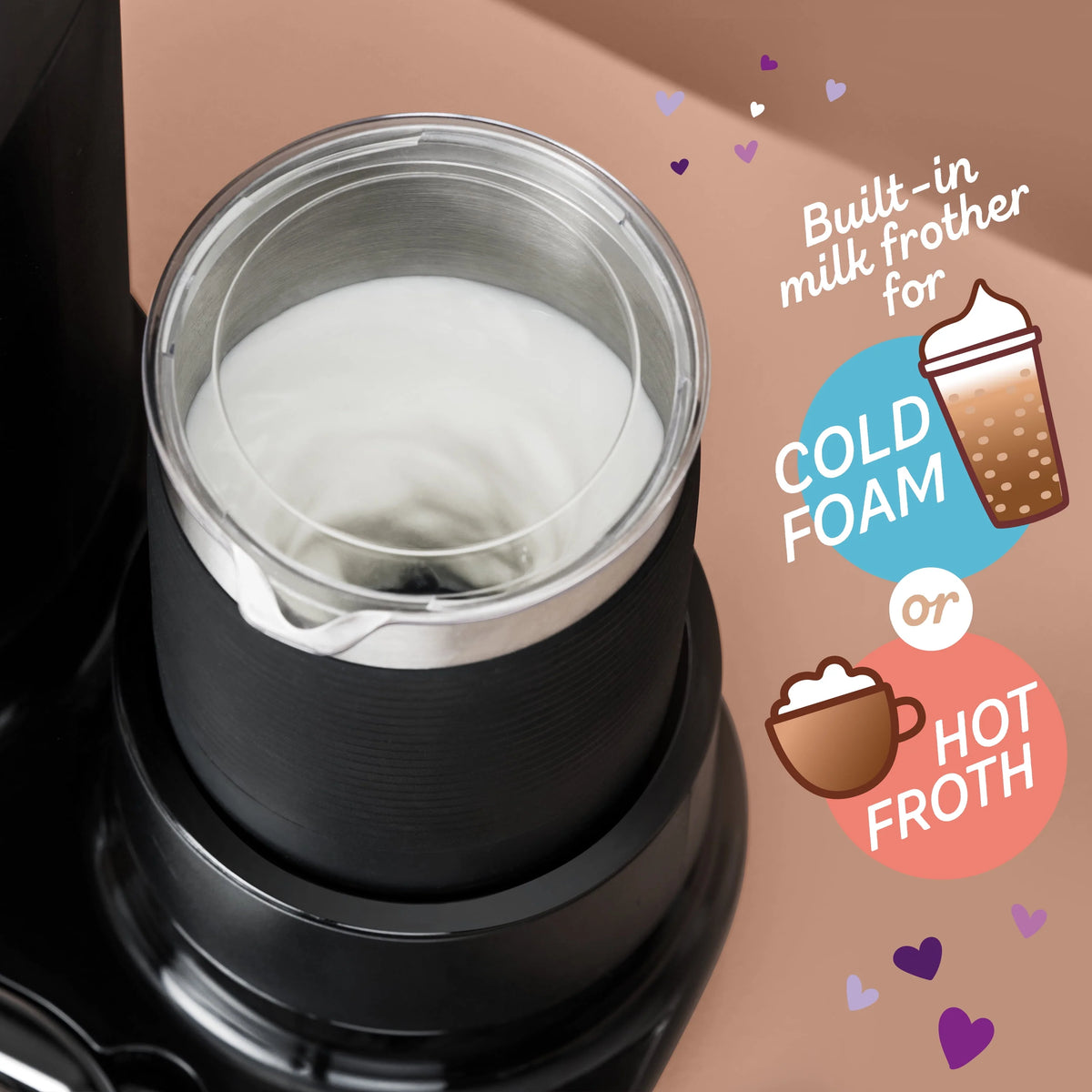 Black Single-Serve Coffee Maker C91586