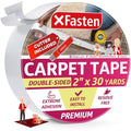 Double Sided Carpet Tape 2 Inch x 30 Yards Residue-Free L9016