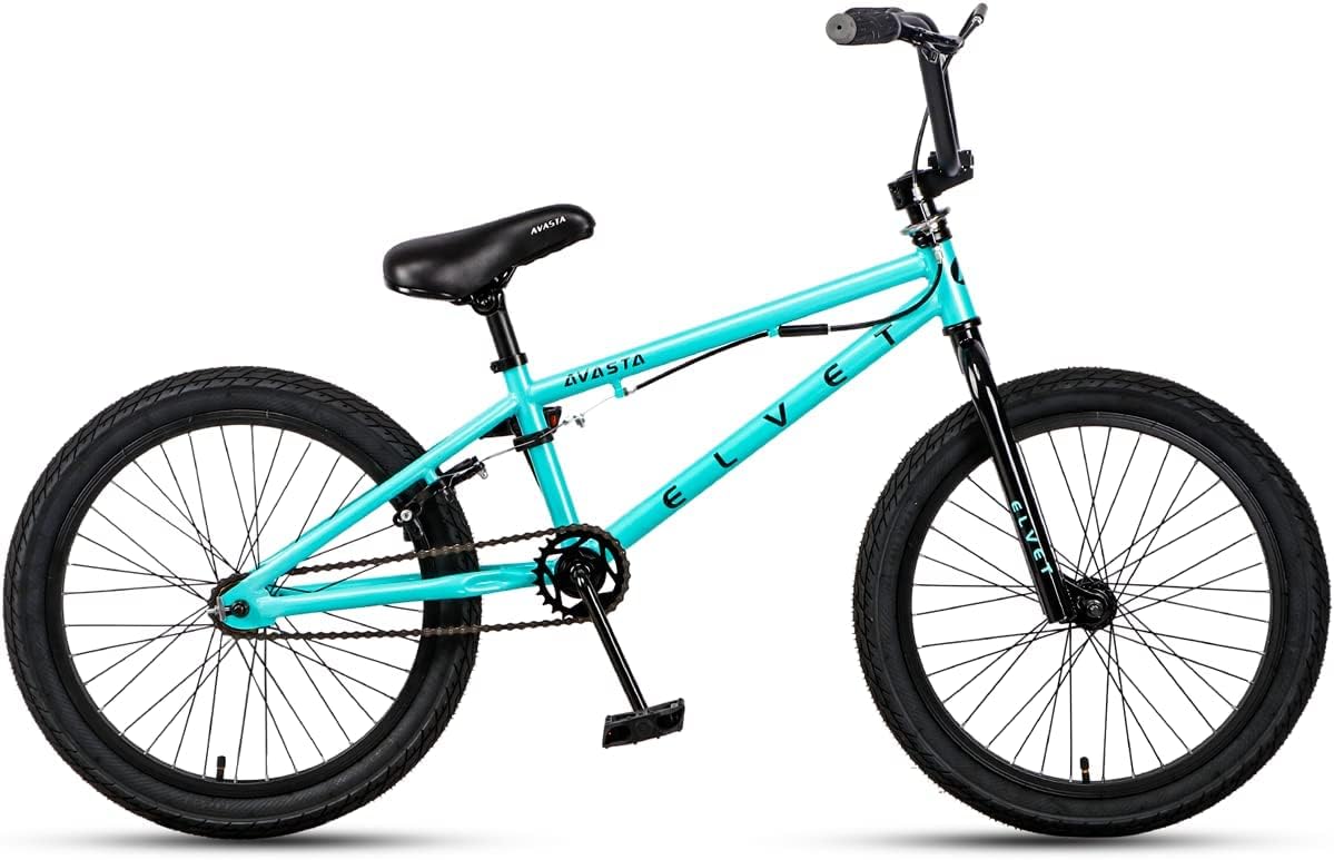 18" 20" Kids BMX Bike, Blue/Mint/Black K954