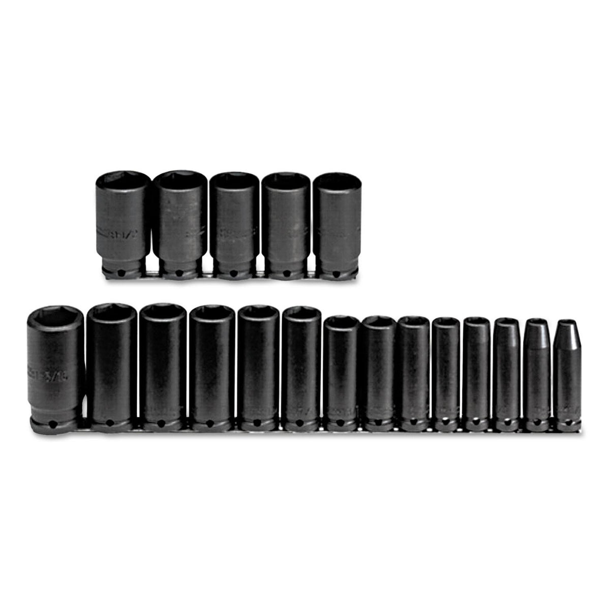 1/2" Drive 19 Piece Deep Impact Socket Set A742116
