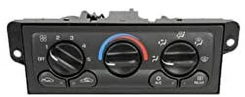 Heating and Air Conditioning Control Panel with Rear Window Defogger Switch B9240