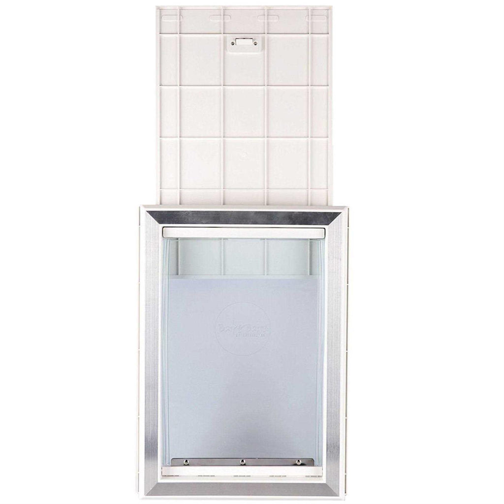 Large Plastic Dog Door with Aluminum Lining Y100184