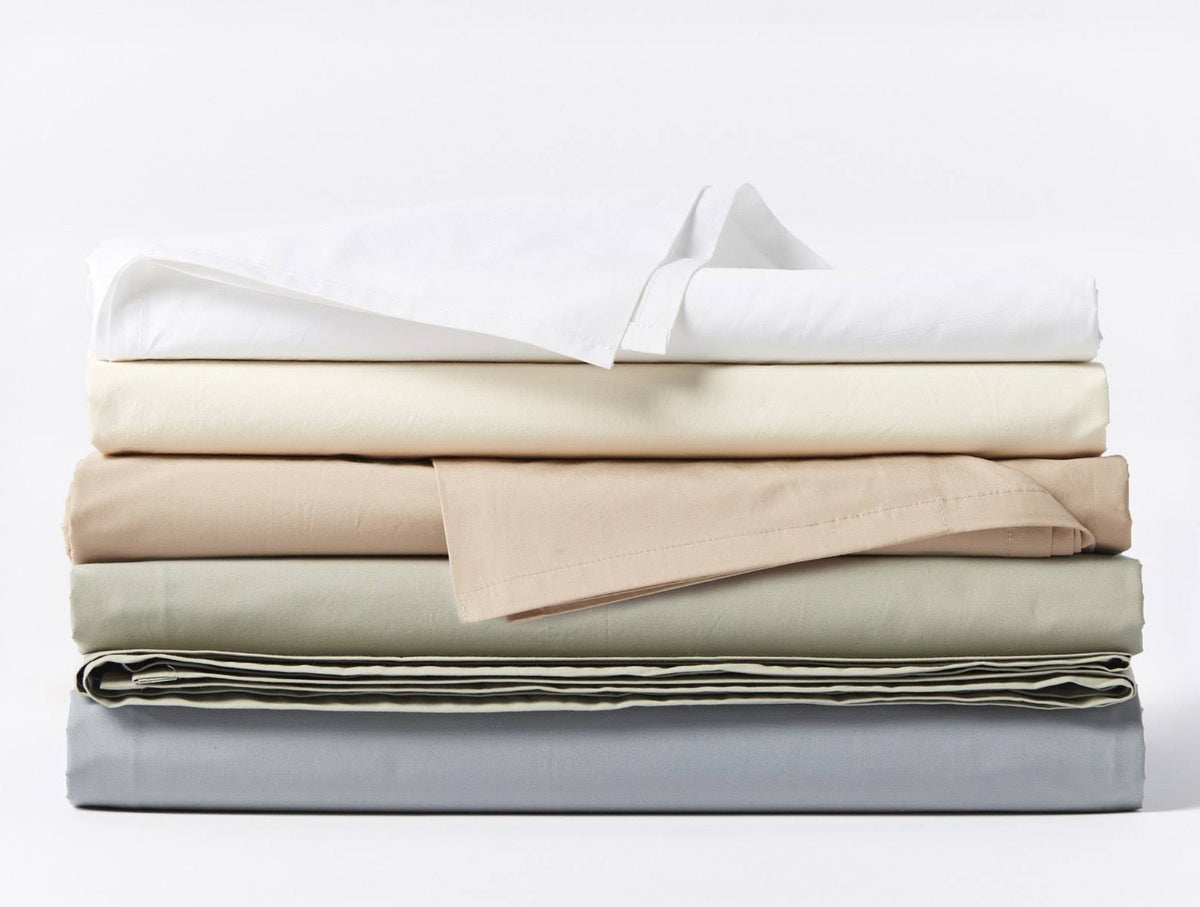 300 Thread Count Organic Percale Sheet Set Full P946