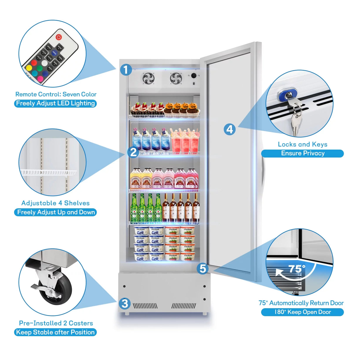 16.5 Cu.Ft Display Fridge N62264