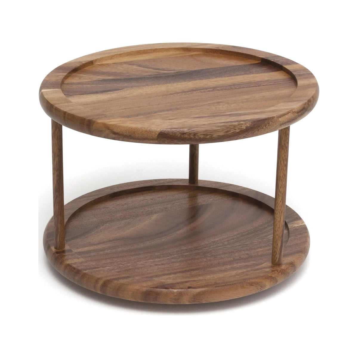 Acacia 2-Tier Turn Table D86310