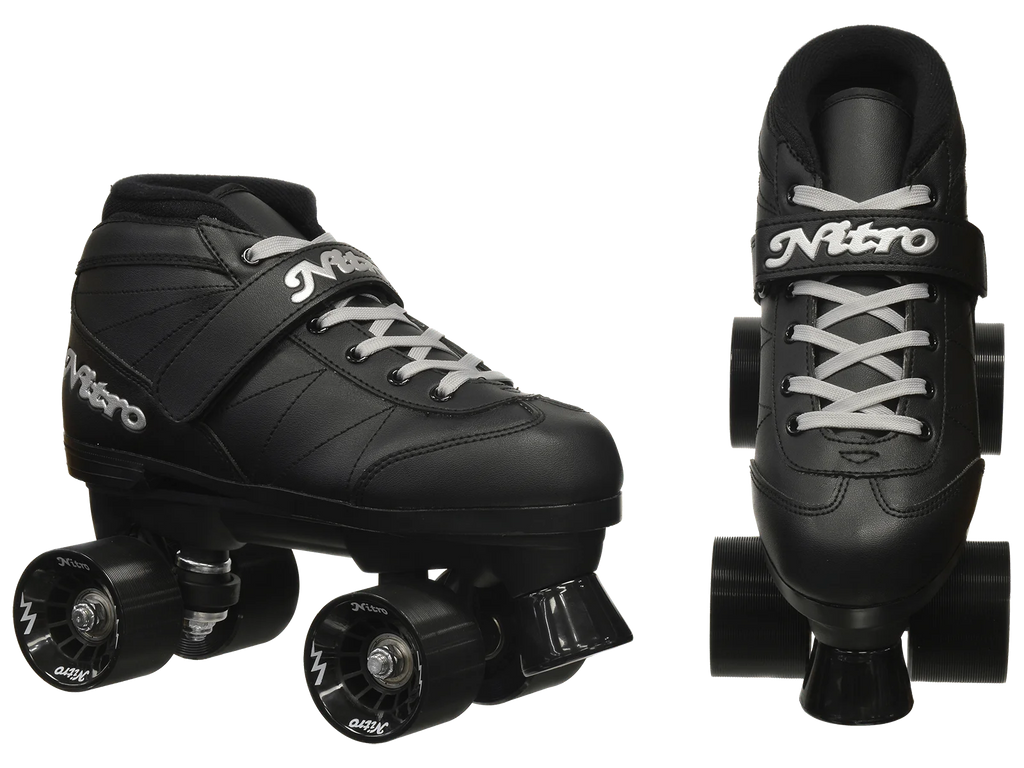 Black Quad Speed Roller Skates M161535