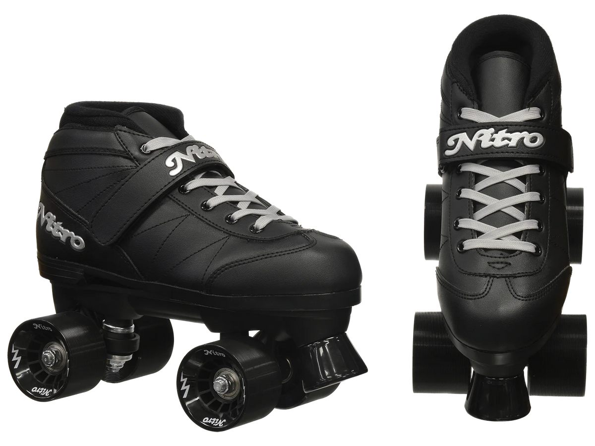 Black Quad Speed Roller Skates M161535