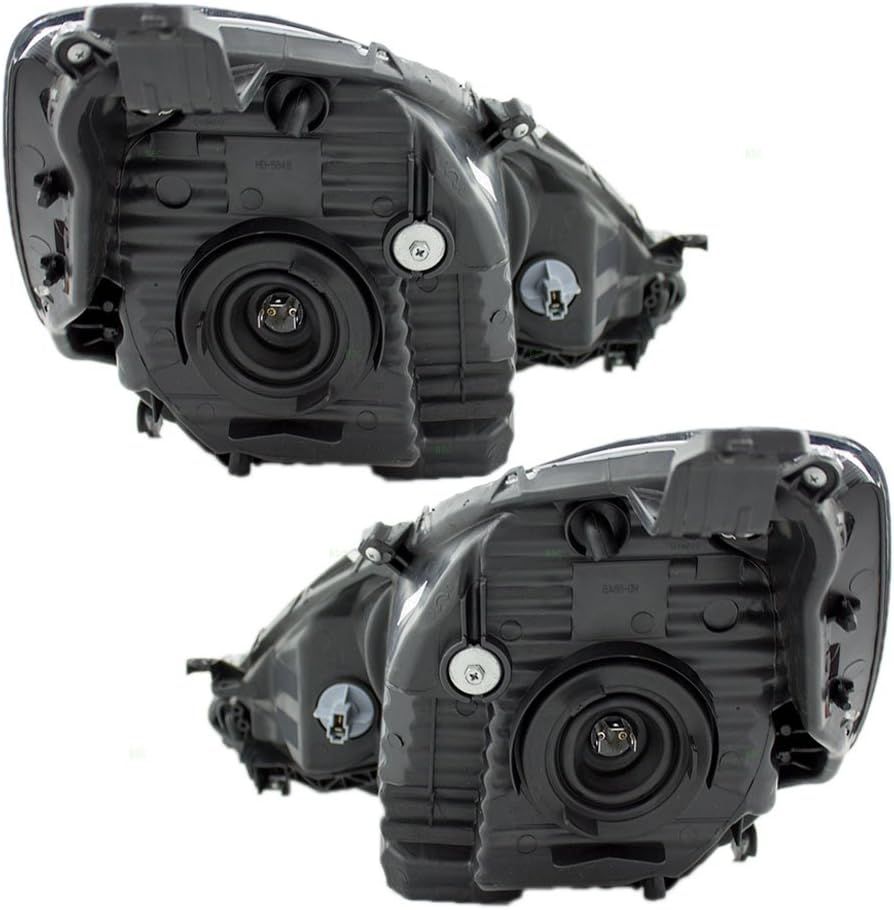Headlights with Grey Bezels for Honda H216179