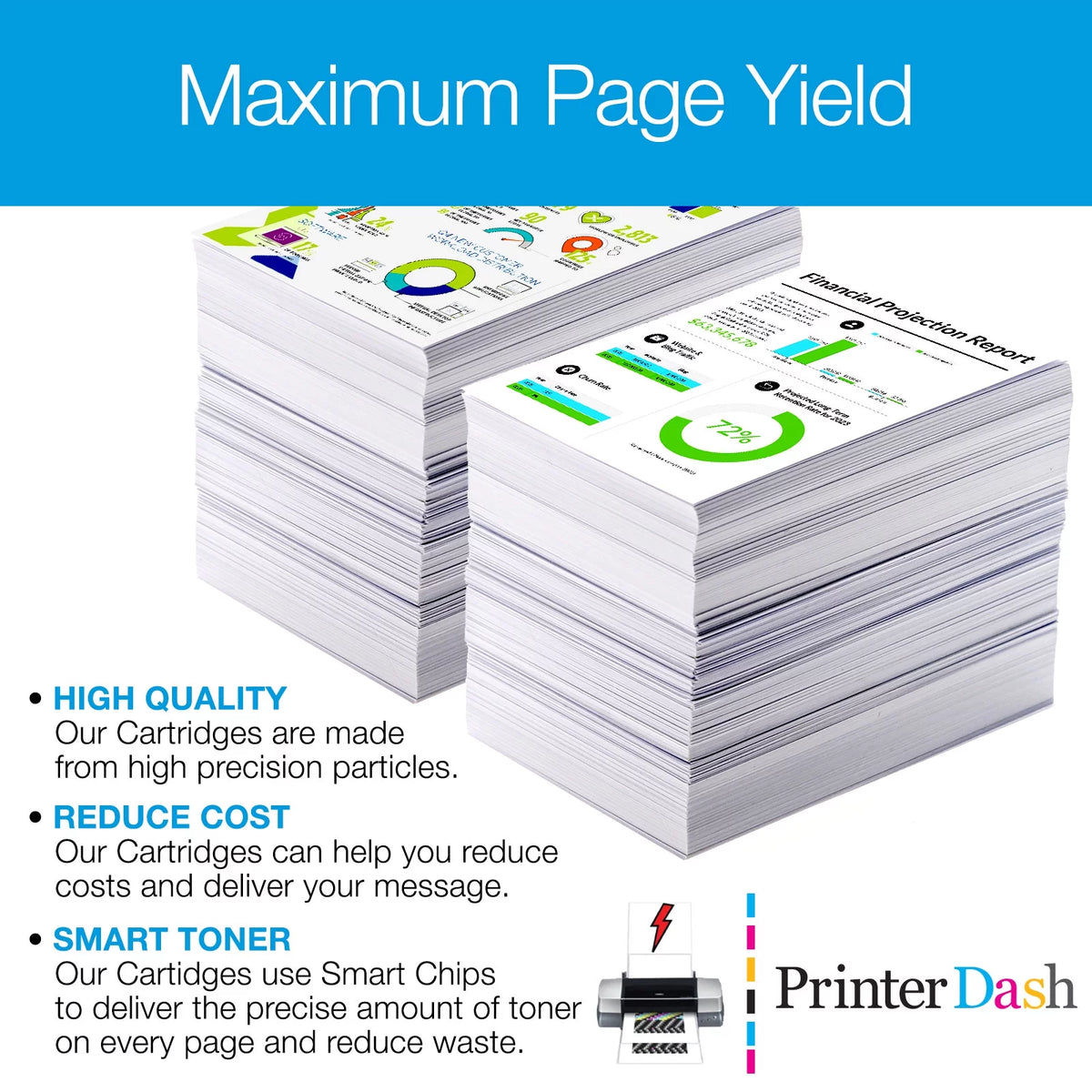 Black High Yield Inkjet V4545