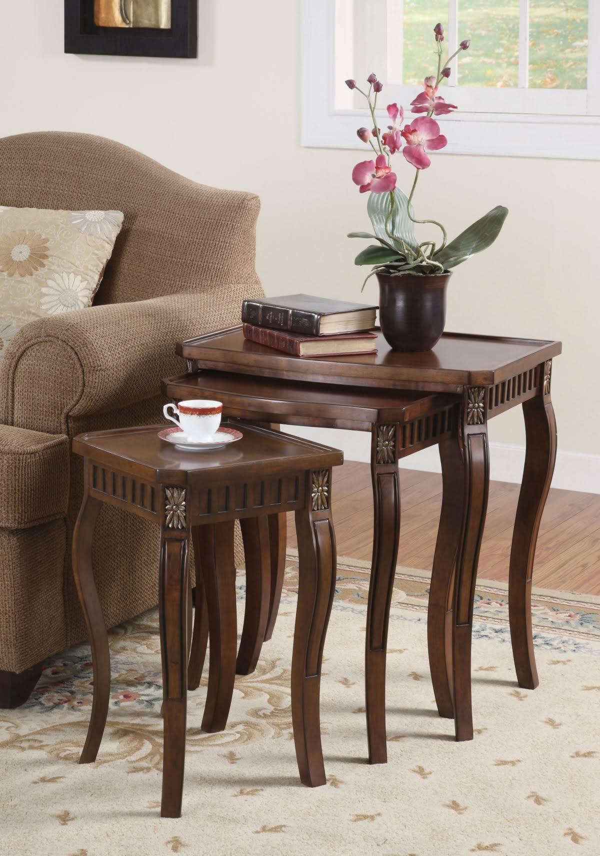 Nesting Table - Warm Brown S915039