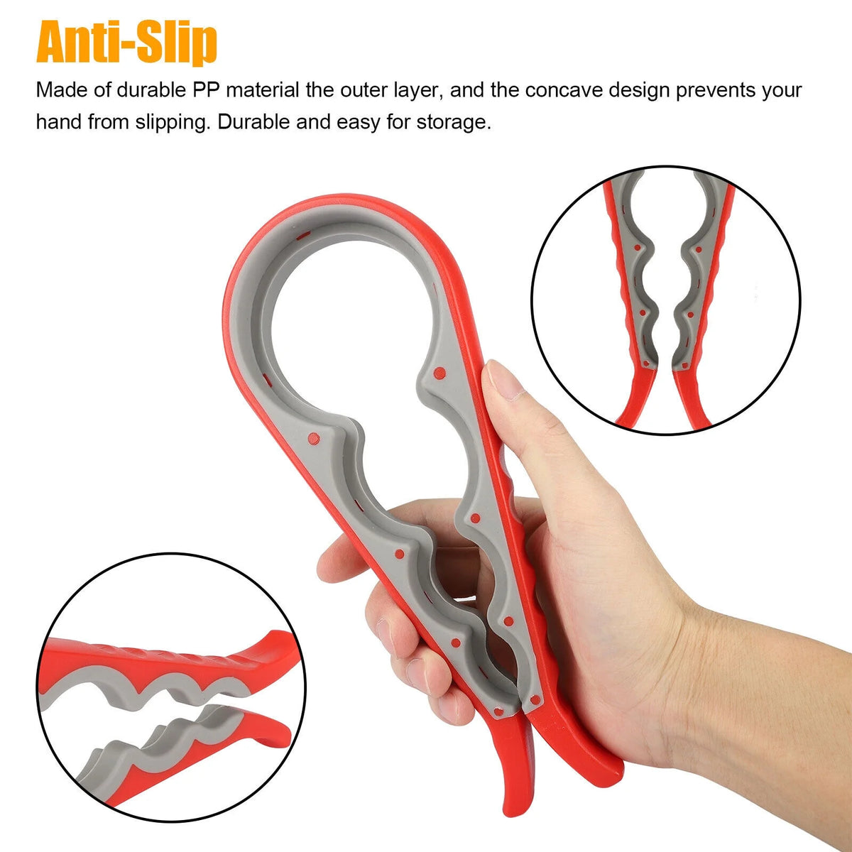 4 in 1 Bottle Jar Can Opener Twist Off Remover Tool M401232