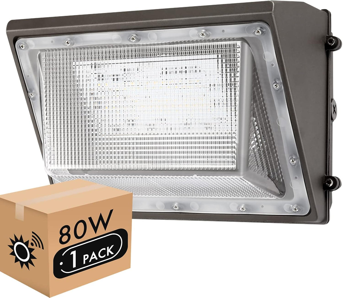 80W LED Wall Pack Light 5000K IP65 Waterproof P404862