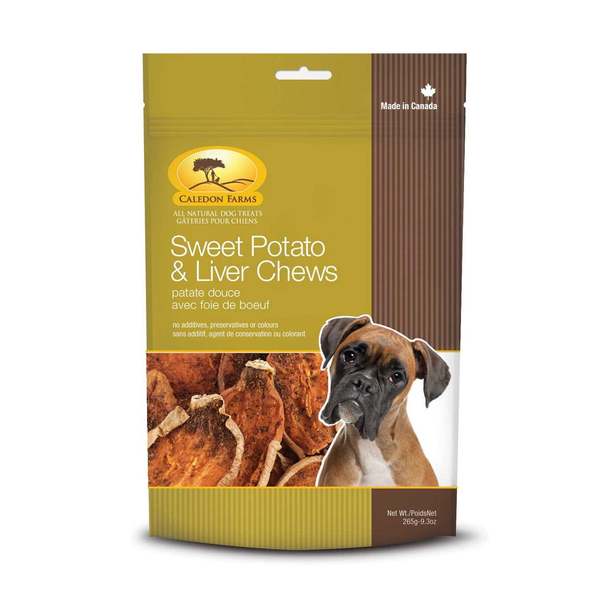 Sweet Potato Chews Dog Treats with Liver A7317