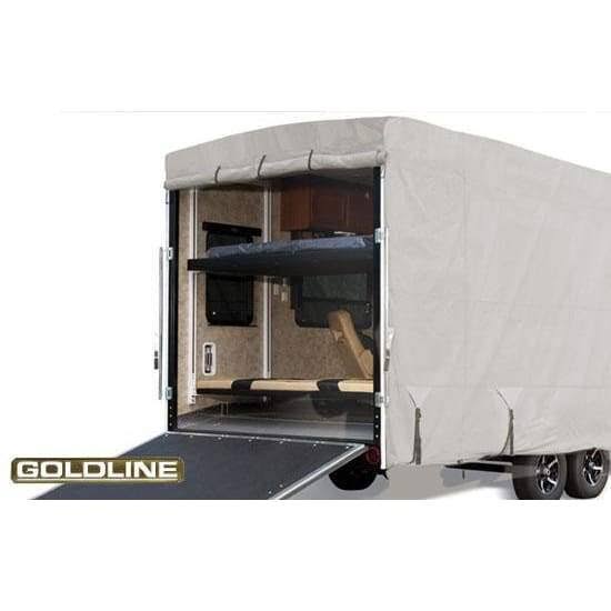 Tan Toy Hauler Trailer Cover O8660